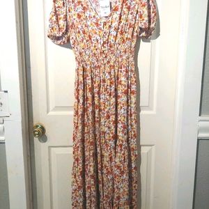Forever 21- floral maxi dress